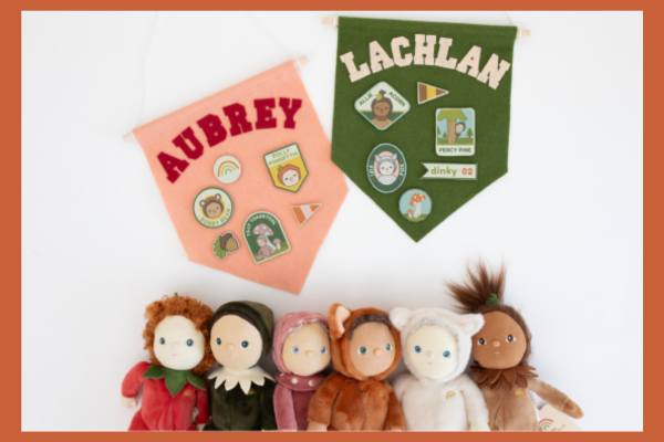 Raise Some Fun: DIY Forest Friends Pennant Flag