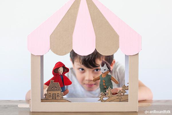 DIY | Make your own Holdie Folk Puppet Theatre