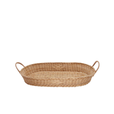 Bayu Rattan Changing Basket