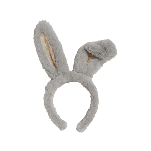 Fluffle Bunny Ear Headband - Smoke