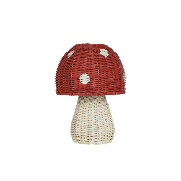 Toadstool Lamp - Red