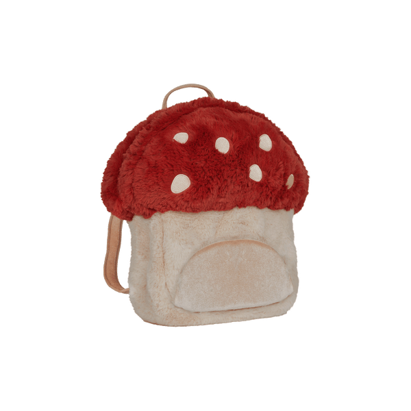 Hopalong Mushroom Backpack - Red
