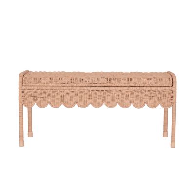 Petal Storie Bench - Seashell Pink
