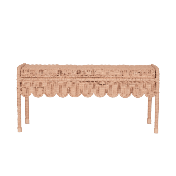 Petal Storie Bench - Seashell Pink