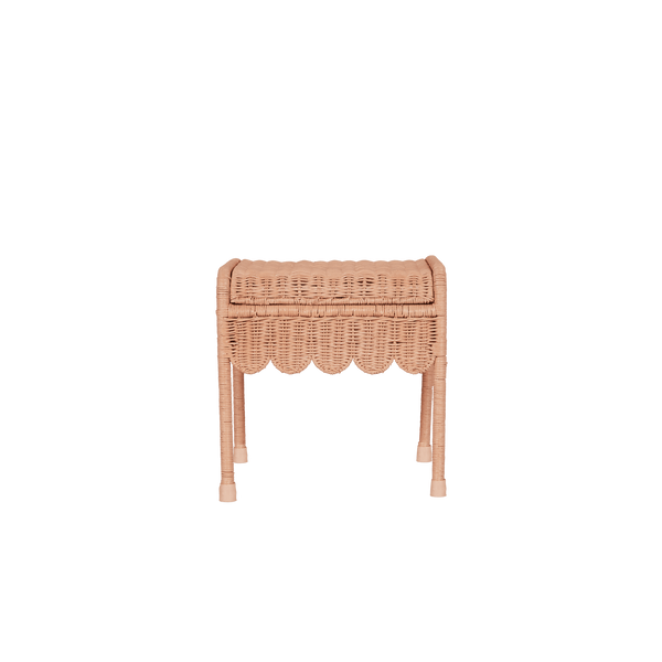 Petal Storie Stool - Seashell Pink