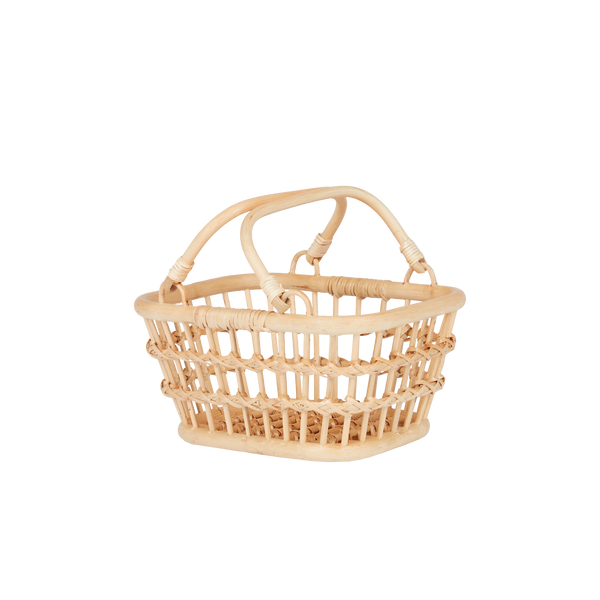 Rattan Tarry Basket - Wheat