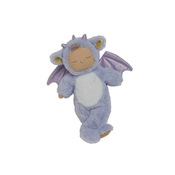 Lavender baby dragon plush toy