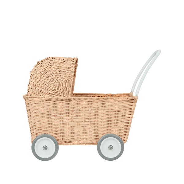Rattan Strolley - Seashell Pink