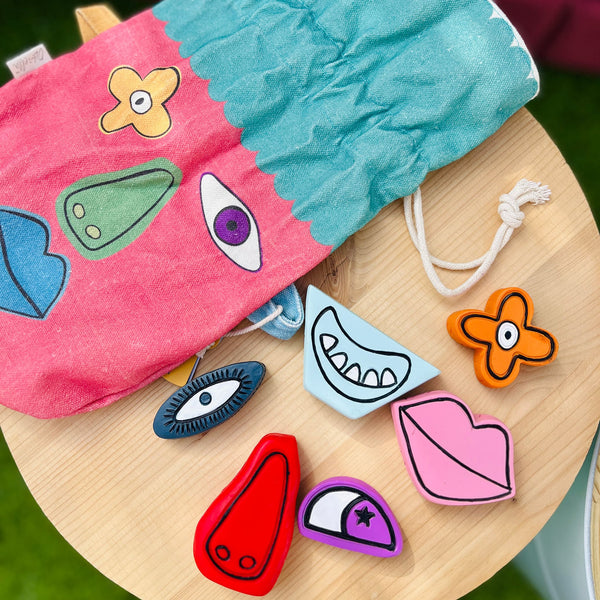 Enhance sensory exploration and imaginative play with our vibrant, tactile stones. Made from a blend of resin and granite, these weighted treasures are ideal for sparking creativity and engaging young minds in endless adventures.