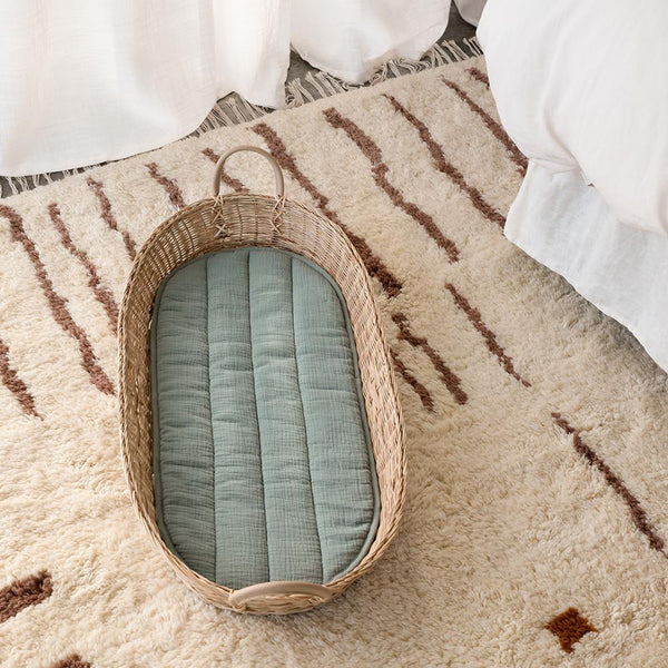 Bayu Rattan Changing Basket