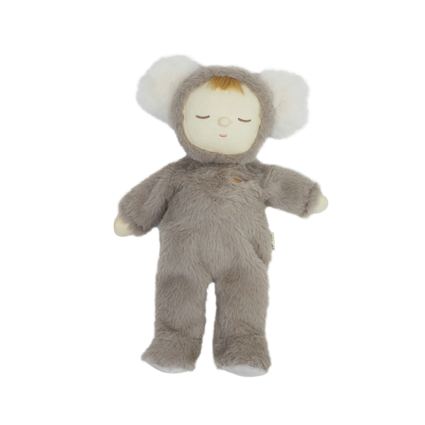 Collectable snuggly soft plush koala toy. Made for snuggles and bedtime for babies and kids.