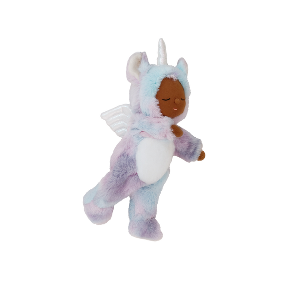 Rainbow unicorn plush doll