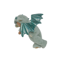Green baby dragon plush toy