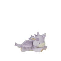 Plush dragon toy on a white background