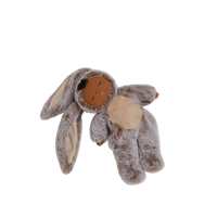 Super soft bunny plush doll, perfect from birth to all ages. This bunny soft toy is perfectly weighted and posable, making it the perfect addition to any toy collection.