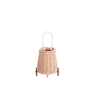 Rattan Doll Luggy - Rose