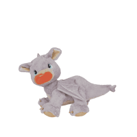 Plush toy dragon on a transparent background