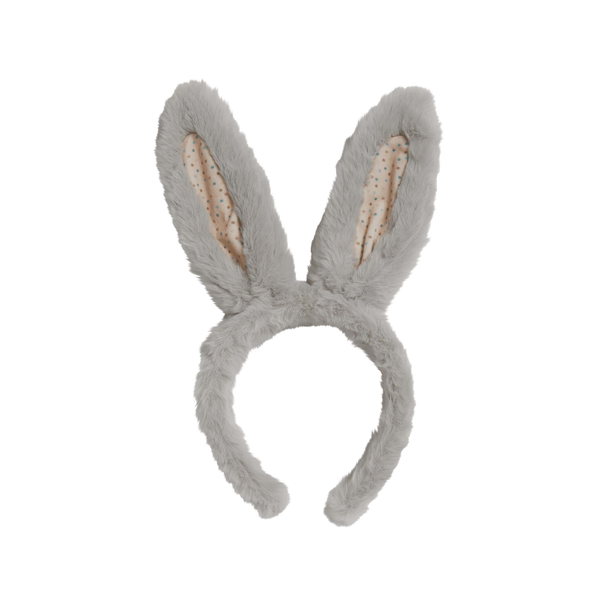 Fluffle Bunny Ear Headband - Smoke