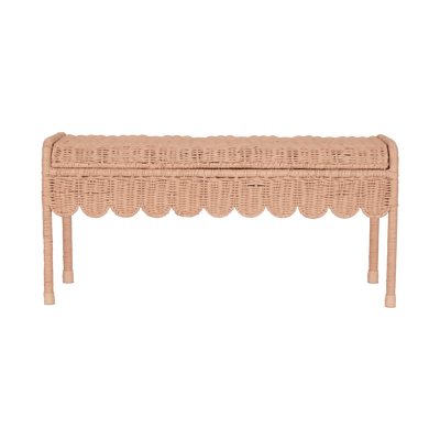 Petal Storie Bench - Seashell Pink