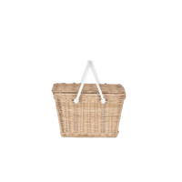 Piki Rattan Basket - Straw