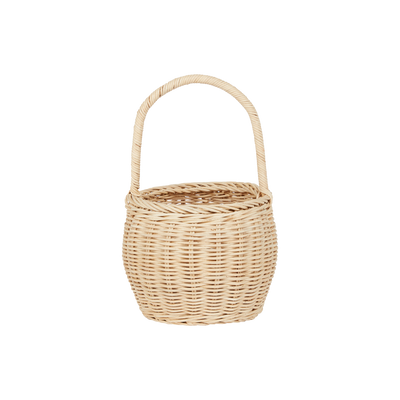 Rattan Big Berry Basket - Straw