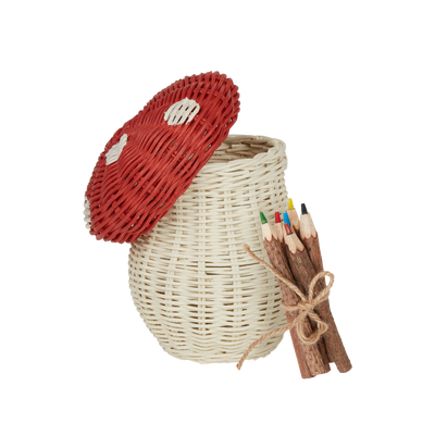 Porcini Basket - Red