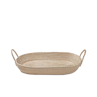 Reva Seagrass Changing Basket - Natural