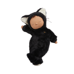 Black cat, soft plush toy for kids