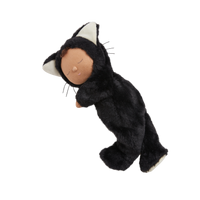 Black cat, soft plush toy for kids