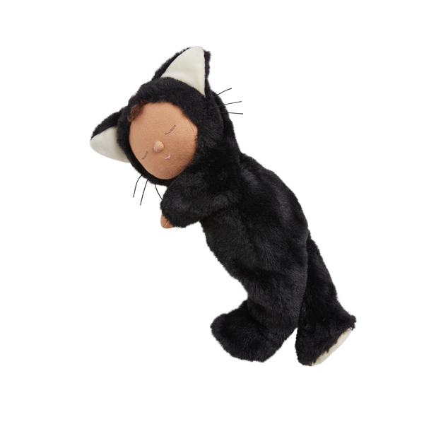 Black cat, soft plush toy for kids