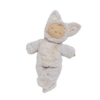 Meet Cozy Dinkum Fenix Fox, a cuddly fox plush toy designed for warmth and coziness. This plush fox has a posable body, sweet embroidered face, tuft of hair, and wears a non-removable suit, making it Ideal for snuggling and imaginative play.