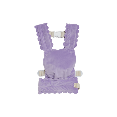 The perfect flower toy for kids who love imaginative play and transporting their dolls in style! Our purple petal doll carrier is made for parent play for your kid and their favourite dolls and toys.
