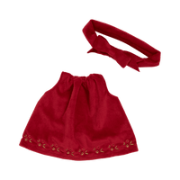 Dinkum Dolls Una Dress Set - Holiday