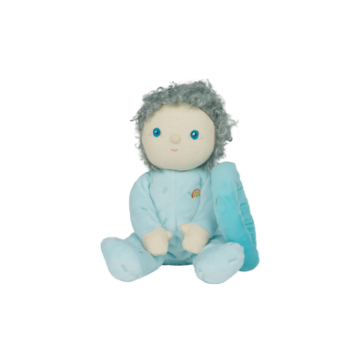 Franny Frosting, our blue donut-themed mini plush toy. Collectable, Soft and cuddly, and snuggled in a non-removable velvet onesie, Franny Frosting is a must have in your toy collection.