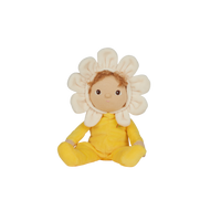 Olli Ella Blossom Buds Dinky Dinkum Daisy Yellow Flower Doll sitting