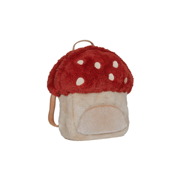 Hopalong Mushroom Backpack - Red