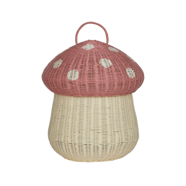 Mushroom Storage Basket - Musk