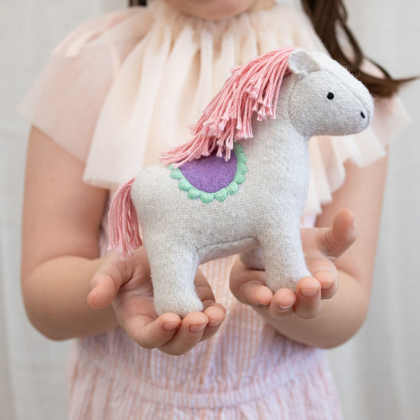 Olli Ella Holdie set of plush circus animal toys for kids imaginative play.