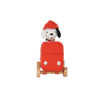 Olli Ella Holdie Dog-Go fire chief dog driver and car front view