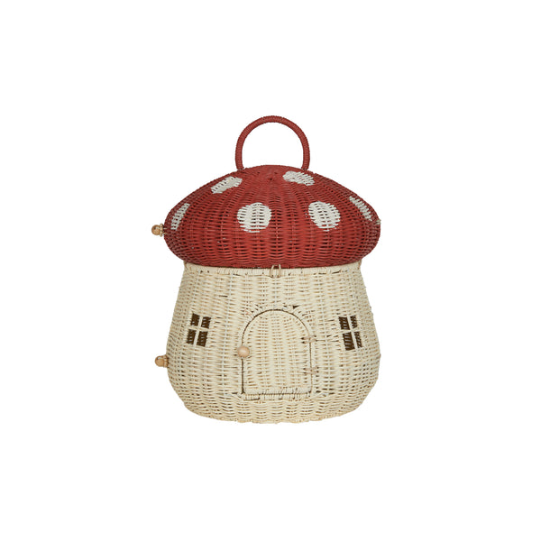 Mushroom Doll House - Red