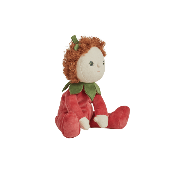 This charming woodland themed poinsettia plush doll from the Dinky Dinkums Forest Friends collection is designed for comfort and cuddles, making it perfect for all ages ones. Collectable, limited edition toddler toy, cozy plush forest friend for bedtime.