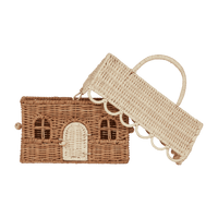 [PD-TEST]Rattan Gingerbread Casa Clutch - Please don't select this product