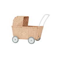 Rattan Strolley - Seashell Pink