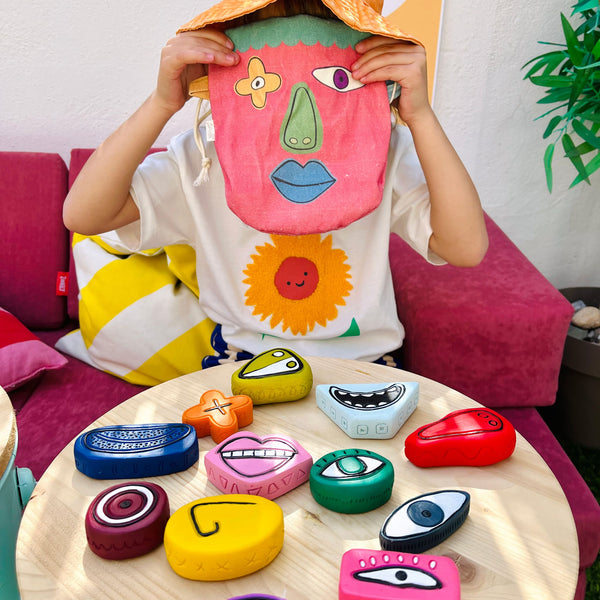 Enhance sensory exploration and imaginative play with our vibrant, tactile stones. Made from a blend of resin and granite, these weighted treasures are ideal for sparking creativity and engaging young minds in endless adventures.