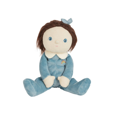 Collectable palm-sized plush toy for kids. Blueberry themed plush doll, perfectly weighted for play.