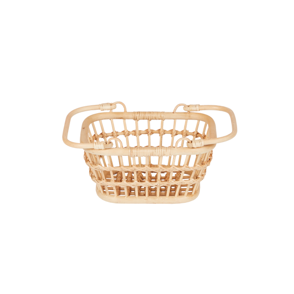 Rattan Tarry Basket - Wheat