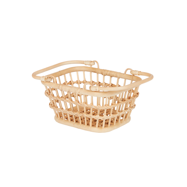 Rattan Tarry Basket - Wheat
