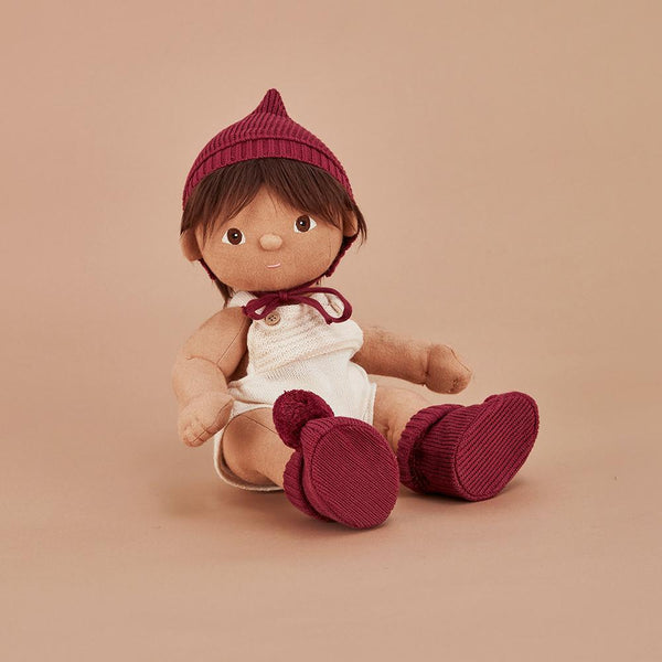 Dinkum Dolls Knit Set - Plum