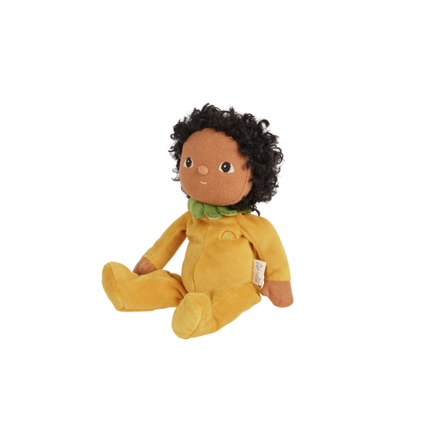 Collectable palm-sized plush toy for kids. Pineapple themed plush doll, perfectly weighted for play.