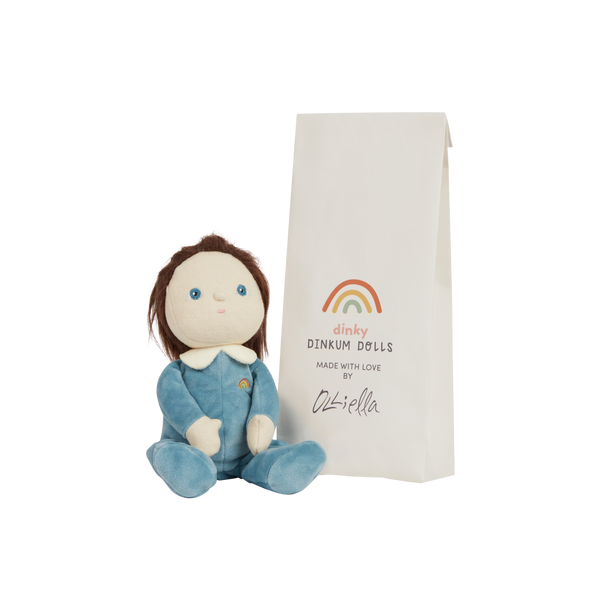 A limited-edition palm-sized plush toy, perfectly weighted in all the right places, and outfitted in a snuggly plush velvety blueberry suit.